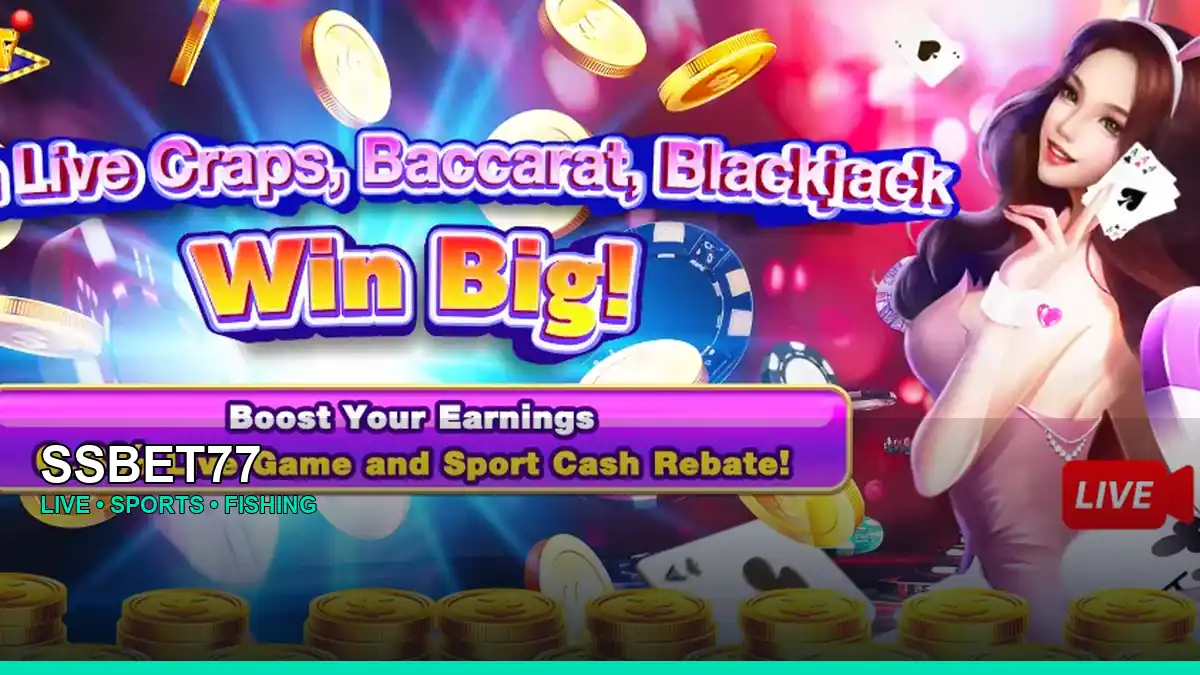SSBET77 live casino, sports and fishing games for Philippine players